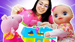 ¿Cómo calmar a un bebé que llora? Videos de juguetes bebés Baby Alive.