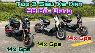 Review Top 3 Siêu Xe Điện 14x km/1h đến từ Bắc Giang 98 || Xe Điện Độ