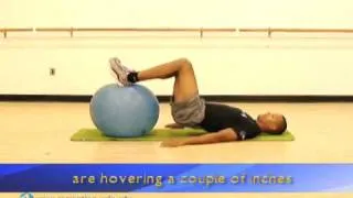 BruinActive - Stability Ball Exercises - Bridge with Ball, UCLA