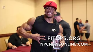 2017 IFBB 212 Bodybuilding  Olympia Athletes Meeting