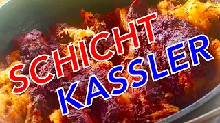 SCHICHTKASSLER Schichtfleisch aus KASSLER vom DUTCH OVEN --- Klaus Grillt