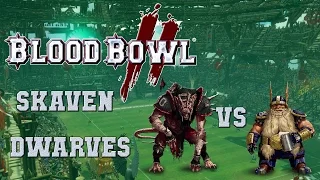 Blood Bowl 2 World Cup Skaven (the Sage) vs Dwarves Ladder Game 1