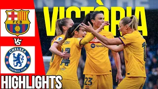 Chelsea vs Barcelona | All Goals & Highlights | Women’s Champions League | 27-04-24