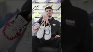 LaMelo showing off his new MB.01 Lo’s 🔥