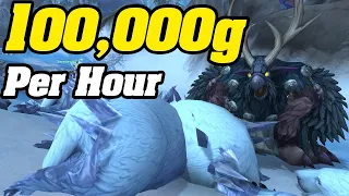 This is 100,000g Gold Per Hour | NO PROFESSION | Dragonflight Goldfarm