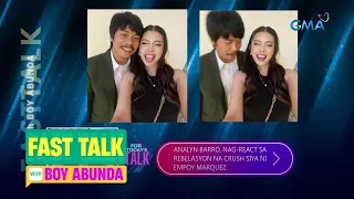 Fast Talk with Boy Abunda: Analyn Barro, nag-react sa rebelasyon ni Empoy! (Episode 192)