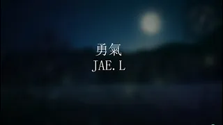 [勇氣] - Cover by JAE.L【動態歌詞版MV ♫】「我愛你 無畏人海的擁擠, 用盡餘生的勇氣...」