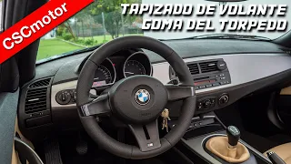 BMW Z4 | Tapizado volante y goma del torpedo