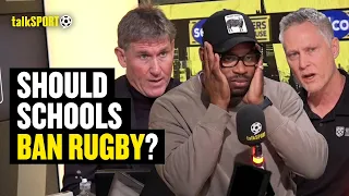 Is Playing Rugby A Form Of Child Abuse? Simon Jordan, Ugo Monye & Eric Anderson Debate 🏉 | talkSPORT