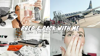 PREP & PACK WITH ME FOR SPAIN