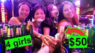 I spent $50 in a Thai Lady-Bar and Filmed everything ! 🇹🇭