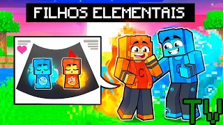 OS ELEMENTAIS TIVERAM BEBÊS NO MINECRAFT