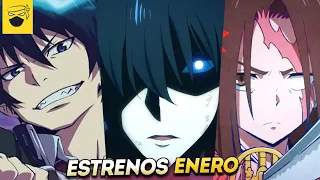 🔥ESTRENOS ANIME IMPERDIBLES ENERO 2024: NETFLIX, Crunchyroll, Disney+, Animeflv xd y más...