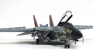 AMK 1/48 F-14D VF-31 Tomcatters Full build