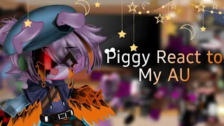 - Piggy React to my AU - Gacha Club || Requested