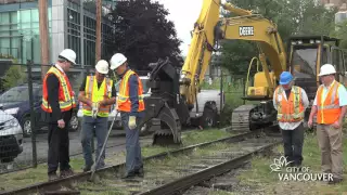 Arbutus Greenway Rail Removal