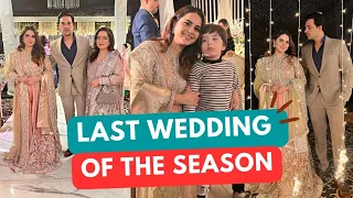 Last Wedding Of The Season | Fatima Effendi | Kanwar Arsalan