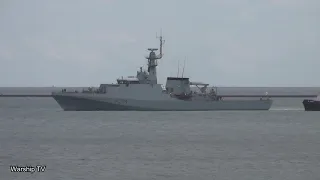 HMS SPEY P234 IN PLYMOUTH SOUND - 7th April 2021