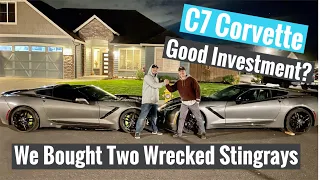 We bought TWO Identical Salvage Corvettes!! (Part 1)