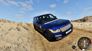 2014 Range Rover Vogue Hybrid & Off-Roading | BeamNG.drive (Gamepad Gameplay)