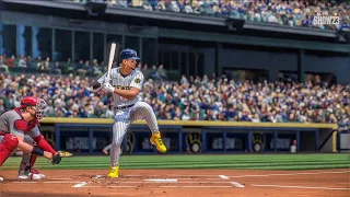 Milwaukee Brewers vs St. Louis Cardinals 4/9/2023 MLB The Show 23 Gameplay