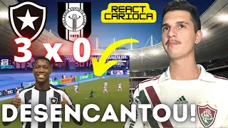 REACT BOTAFOGO 3 x 0 CEILÂNDIA (MELHORES MOMENTOS) BELO GOL DE PATRICK DE PAULA | O GLORIOSO VOLTOU?