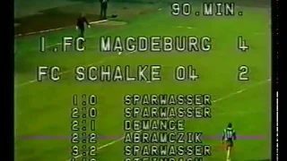 UEFA-Cup 77/78 2. Runde Hinspiel - 1.FC Magdeburg vs. FC Schalke 04 4:2