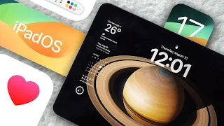 iPadOS 17 Best New Features For The iPad - Lockscreen, Widgets, Health & More!