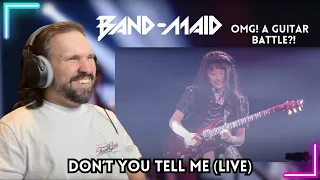 First Time Reacting To BAND-MAID / Don't you tell ME (Official Live Video)
