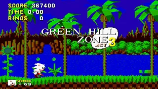 [TAS] White Sonic In Sonic 1 Ring Attack GHZ By DarkShamil [Camhack]