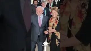 Presidente Lula participa da posse de Dilma Rousseff no BRICS #shorts