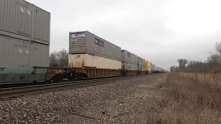 BNSF 7371 East at Murphy Road, in Wilmington, Illinois