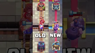 MIGHTY MINER NERF COMPARE TO FAST MIGHTY MINER! #clashroyale #shorts