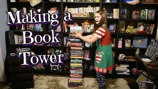 Making a Book Tower! ~ It's Bookmas!
