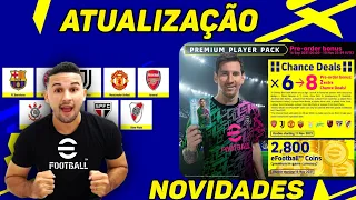 ATUALIZAÇÃO,NOVIDADES DO EFOOTBALL,SERVIDORES DEDICADOS,NOVA FUNÇÃO DE CONDIÇÃO FÍSICA E NOVA CARTA