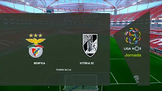 Benfica vs Vitoria SC | Estádio da Luz | 2019-20 Liga NOS | PES 2020