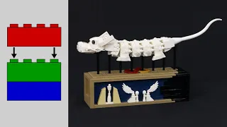 Building the LEGO Luck Dragon
