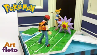 How to make Pokemon Diorama: Gym Leader Misty Diorama