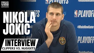 Nikola Jokic Responds to Patrick Beverley "Luka Doncic Flailing" Comments & "LA Better Than Denver"?