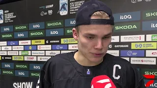 Aron Kiviharju Explains Empty Feeling After Finland's Early U18 World Championships Exit