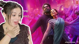 Angaaron (The Couple Song) - Lyrical Video 🔥| Reaction | Pushpa 2 The Rule | Allu Arjun | Rashmika