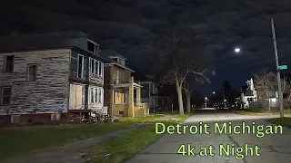 Detroit, Michigan | WORST Areas at Night
