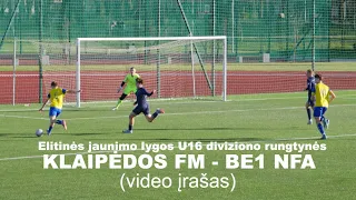 Klaipėdos FM - Kauno BE1 NFA 1-4 (1-2)