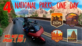 Riding Grand Canyon to Zion National Park // Wild West Run Episode 5