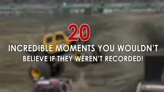20 INCREDIBLE MOMENTS YOU WOULDN’T BELIEVE IF THEY WEREN’T RECORDED!