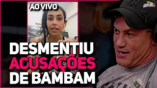 ALUNA DE POPÓ DESMENTE BAMBAM AO VIVO!