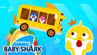 [✨NEW] Baby Shark's Yellow Bus | The Wheels on the Bus | Play with Baby Shark | Baby Shark Official