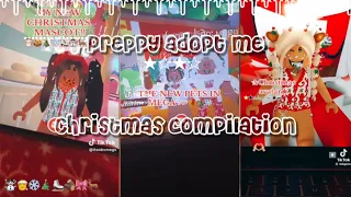 Preppy adopt me Christmas compilation! #preppy #christmas #merrychristmas #adoptme #fyp