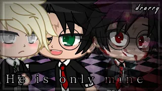He Is Only Mine | Gachalife Drarry | GLMM | Yandere Story |