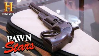 Pawn Stars: TOUGH NEGOTIATION for RARE Civil War Revolver (Season 6) | History